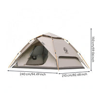 Waterproof Double-Layer Tent Oxford Material Dome Camping Tent Portable