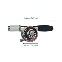 Metal Fishing Reel Long Casting Drag Fishing Reel Smooth Line Output