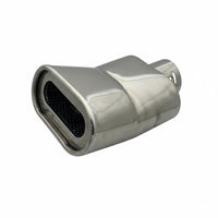 Exhaust Tip with Mesh Insert Decorative Car Exhaust Component Tailpipe Tip Sporty Hardware for Custom Builds
