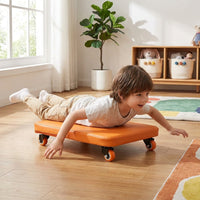 Toddler Physical Education Board, 35x45cm Plywood Balance Board for Indoor/Outdoor Play, Vestibular Board Improves Balance & Coordination