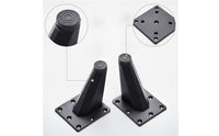 2 Pieces Sofa Legs Easy to Install Furniture Feet Cabinet Legs Heavy Duty Hardware Long-Lasting for DIYers, TV Stand