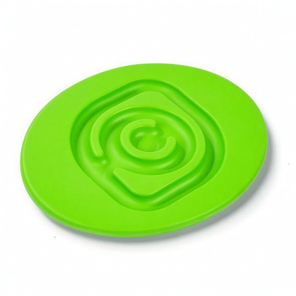 Low-Height Sensory Balance Board Molded Balance Board with Spiral Grooves Sturdy Toy Safe for Kindergarten