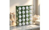 Ball Display Case 5-Tier Acrylic Display Case Clear Golf Ball Holder for Collectors, Sports Fans, Game Room, Clubhouse, Office
