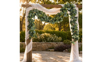 Eucalyptus Garland Vine Flexible Steming Artificial Eucalyptus Vine Trailing Hanging Leaf Garland for Decorative Display