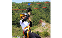 Cable Pulley with Handles Textured Pulley with Handle Non-Slip for Climbers, Ropes Course