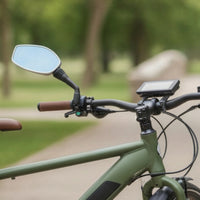 Motorcycle Dashboard Cam Waterproof Motorcycle Mirror Camera Two-Lens Rear View Riding Footage System for Motorcyclists, Motorcycles