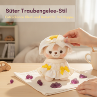 10cm Doll Clothes Set "Little Egg Yolk" Cotton Doll Outfit