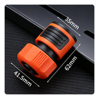 Hose Adapter Ribbed Quick Connector Leak Hose Fitting for Gardeners