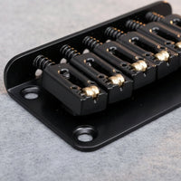 Electric Guitar Fixed Bridge Adjustable Saddles Rotating Saddle Guitar Bridge Easy to Install