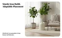 Ornament Riser Nordic Design Hourglass-Shaped Planter Sculptural Form