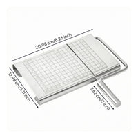 Stainless Steel Soap Cutter Measurement Grid Handmade Soap Cutter Anti Slip Craft Tool