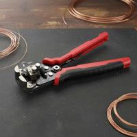 No Core Damage Automatic Wire Stripper Heavy Duty Self-Adjusting Wire Stripping Pliers Adjustable Pressure for Electricians, DIY Enthusiasts