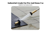 Color Coded 1/4 Inch Quick Connect Spray Nozzle Stainless Steel Construction Pressure Washer Nozzle Tip Long-Lasting for Car Washing
