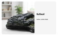 Realistic Texture Faux Qinglong Stone Natural Look Indoor Decorative Rockery Long-Lasting Landscaping Simulation Stone Easy Installation for Homeowners, Landscapers, Interior Designers, Living Room, Yard, Patio, Office