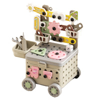 Children's Screwdriver Puzzle Toy Repair Toolbox for Boys, Disassemblable Assembly with Electric Drill and Screwdriver