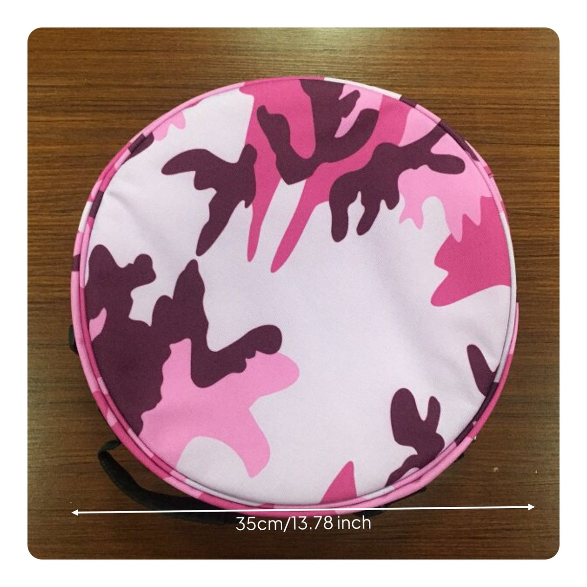 Round Regulator Bag Shielded Padded Regulator Carrying Case Internal Securing Strap for Storage