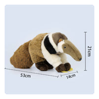 Anteater Stuffed Animal Furry Anteater Stuffed Animal Cuddly Huggable for Children, Nursery, Desk