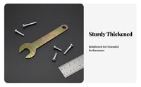 Universal Fit Adjustable post Spanner sturdyDuty Adjustable post Wrench long-lasting Power Tool Accessory Quick Disassembly for DIY hobbyists, Maintenance Workers, Professionals, Repair, Workshop, Garage, Construction location