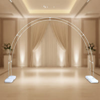 Balloon Arch Stand Kit Double-Layer Balloon Arch Frame Kit Sturdy Decorations for Weddings, Birthday Parties