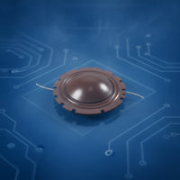High-Frequency Diaphragm with Lead Wires Resin Acoustic Component Diaphragm Clear Dome Driver Crisp for Technicians