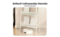 Multi-Tier Design Arched Magazine Stand Space-Saving Freestanding Publication Stand High Capacity Display Shelf Stable and Sturdy for Home Organizers, Apartment Dwellers, Living Room, Reading Corner, Reception Area, Bedroom