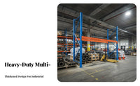 Heavy-Duty Pallet Rack High Load Capacity Industrial Warehouse Shelving Reinforced Steel Construction Multi-Tier Storage System