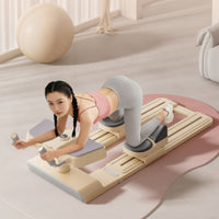Multifunction Crawler Exercise Machine with Phone Holder Cushioned Crawling Exercise Machine Compact Abdominal Slider Space-Saving for Apartment