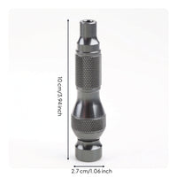 Screwdriver Handle with Hex Interface Anti-Slip Manual Screwdriver Handle Ergonomic Bit Holder for Home Craftspeople