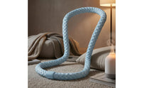Fitness Hoop Woven-Look Massage Exercise Hoop Portable Exercise Gear