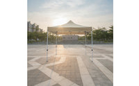 Protection Canopy Tent with Hexagonal Frame Waterproof Canopy with Hexagonal Legs Rainproof Instant Shelter Sun-Shielding for Vendors, Event Organizers, Market Stalls, Night Markets, Fairs