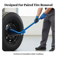 Truck Tire Removal Tool Heavy Duty Tire Dismounting Hook High-Quality Steel Bead Breaker Bar for Auto Repair Professionals, Workshop, Garage, Roadside