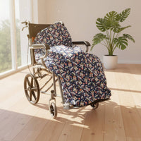 Leg Cover Indoor and Outdoor Use Lower Torso Warm Cover Fleece Lined Snug Fastener Closure for Elderly
