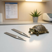 Turtle Mouth Opener Tapered Tip Reptile Handling Tool Manual