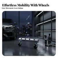 Undercarriage Cleaner 4000 PSI Rated Car Underbody Washer Double-Function Function Power Washer Undercarriage Attachment for Driveways, Sidewalks