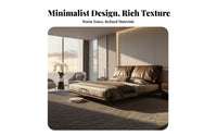 Illuminated Levitating Bed Minimalist Design Aesthetic Bedroom Furniture Levitating Design for Homeowners, Young Adults, Luxury Home, Modern Apartment