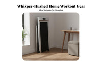 Foldable Treadmill Space Saving Portable Electric Treadmill Silent Home Running Machine for Apartment, Office