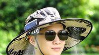 Multifunctional Large Brim Solar Fan Hat, Detachable, Breathable, Portable, Long Battery Life