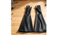 Sandblasting Gloves Smooth-Finish Sandblaster Gloves Heavy-Duty Safeguarding for Sandblasters