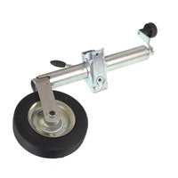 European Style 48mm Diameter Trailer Jack Guide Wheel Support for Caravans ATV UTV