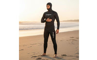 Thermal Insulation Two-Piece Snorkeling Suit Four-Way Stretch Two-Piece Diving Suit Slim Fit 3mm Neoprene Wetsuit Reduces Drag for Women, Men, Surfing