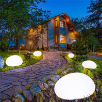 Waterproof Solar Cobblestone Lamp Automatic On/deactivated LED Pebble Light Glowing Rock Light for Garden, Yard, Patio, Walkway