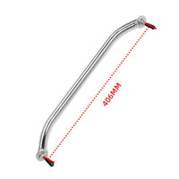 Curved Grab Bar 304 Stainless Steel Grab Handle Bathroom Handrail Polished Silver Handrail Oval Cylindrical for Wet Areas
