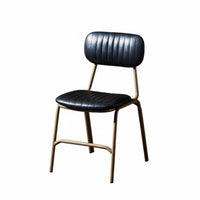 Industrial Design Upholstered High-Back Bar Stool Sturdy Metal Frame Counter Chair Retro Design Seating Furniture Soft Padded Seat for Restaurant Owners, Homeowners, Adults, Cafe, Kitchen, Dining Room