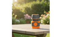 Garden Hose Quick Connector Easy Connect Quick Connector with Rubber Grip Hose Coupler Leak-Unobstructed Tight Secure Fit