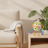 Sensory Pull String Toy Soft Baby Bottle Toy Long-Lasting Safe for Babies, Crib