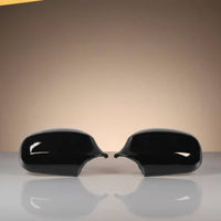 2 Pieces Side View Mirror Cap Direct Replacement Rearview Mirror Cap Easy Installation Car Exterior Accessory for Home Mechanics