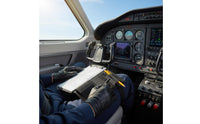 Aviator Writing Kneeboard Multi-Functional Aviator Leg Strap Board Cockpit Writing Board Hands-Liberated Design Visual