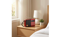 Portable Mini Radio Carrying Strap Mini Radio with Display Pocket Size