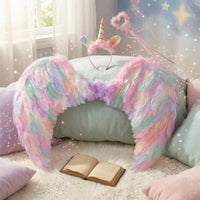 Feather Angel   Paperboard Angel Feather   Comfortable Fit Fairy-Tale Horse Headband Set