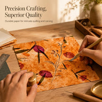 Handmade Botanical Petal Paper for Crafts, Lanterns, Bookmarks, and Gift Wrapping